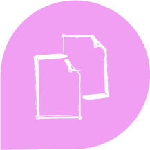 organise tarot readings by folder icon